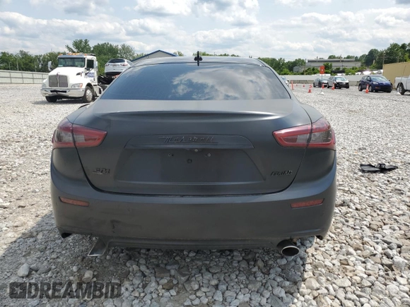 2017 Maserati Ghibli S Q4 with VIN ZAM57RTS8H1249909, listed as a Copart auction lot 60283645 with 128,090 mi miles and Clean title. Bid and sale history available at DreamBid. Image 6.