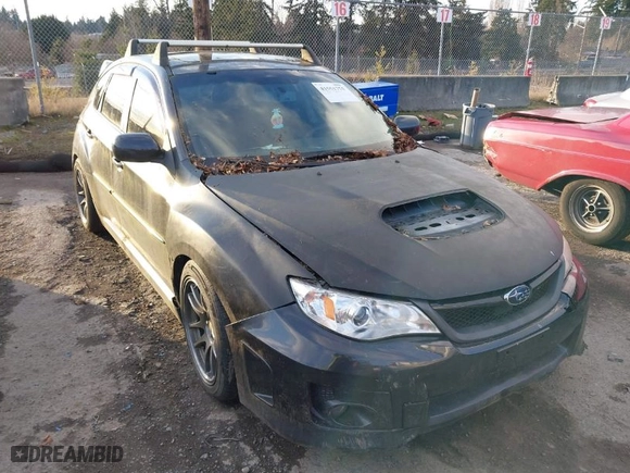 2013 Subaru Impreza Wagon WRX WRX with VIN JF1GR7E69DG858564, listed as a IAAI auction lot 41551751 with 99,839 mi miles. Bid and sale history available at carsss.com. Image 1.