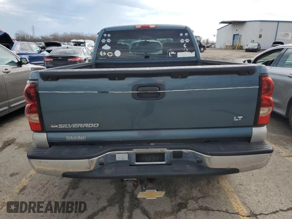 2006 Chevrolet Silverado 1500 LT1 with VIN 1GCEC19T96Z166022, listed as a Copart auction lot 51157725 with 85,851 mi miles and Clean Title. Bid and sale history available at DreamBid. Image 6.