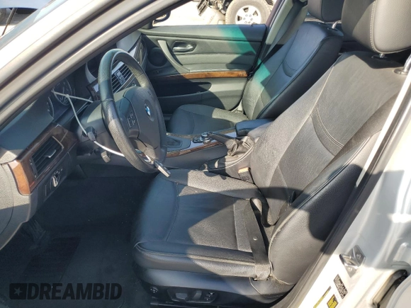 2011 BMW 3 Series 328i with VIN WBAPH5C56BA442027, listed as a Copart auction lot 62583355 with 154,066 mi miles and Salvage title. Bid and sale history available at DreamBid. Image 7.