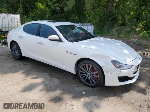 2018 Maserati Ghibli с VIN ZAM57XSA3J1296624, выставлен на аукционе Copart как лот 60810835 с пробегом 62 582 миль миль и Чистый • Clean title. История ставок и продаж доступна на DreamBid. Изображение 4.