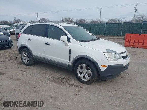 2012 Chevrolet Captiva Sport 1LS with VIN 3GNAL1EK2CS613320, listed as a IAAI auction lot 41526214 with 185,369 mi miles and . Bid and sale history available at DreamBid. Image 1.
