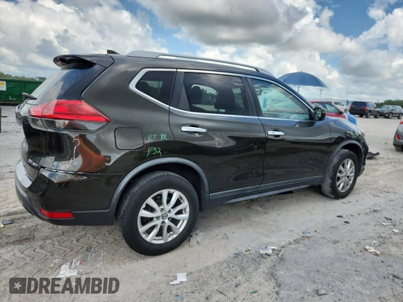 2017 Nissan Rogue S with VIN KNMAT2MV9HP589971, listed as a Copart auction lot 63442075 with 129,550 mi miles and Salvage title. Bid and sale history available at DreamBid. Image 3.