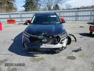 2021 Kia Sorento S with VIN 5XYRL4LCXMG009364, listed as a Copart auction lot 45799705 with 37,641 mi miles and Salvage Title. Bid and sale history available at DreamBid. Image 12.
