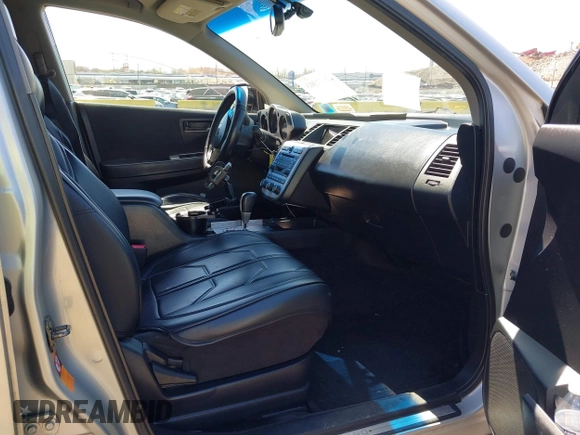 2005 Nissan Murano SE with VIN JN8AZ08T45W324540, listed as a IAAI auction lot 42052303 with 174,639 mi miles and . Bid and sale history available at DreamBid. Image 5.