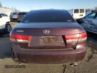 2006 Hyundai Sonata GLS with VIN 5NPEU46F36H121386, listed as a Copart auction lot 84262414 with Not Provided miles and Salvage Title. Bid and sale history available at DreamBid. Image 6.