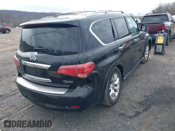 2014 Infiniti QX80 z VIN JN8AZ2NE6E9064884, wystawiony jako IAAI lot #41776998 z przebiegiem 141 989 mil mil oraz . Historia ofert i sprzedaży dostępna na DreamBid. Obrazek 4.