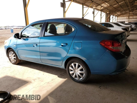 2017 Mitsubishi Mirage ES with VIN ML32F3FJ8HH001342, listed as a Copart auction lot 65357335 with 96,975 mi miles and Clean title. Bid and sale history available at DreamBid. Image 2.
