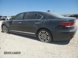 2014 Lexus LS 460 L with VIN JTHGL5EF0E5051832, listed as a Copart auction lot 50557425 with 102,903 mi miles and Clean title. Bid and sale history available at DreamBid. Image 2.