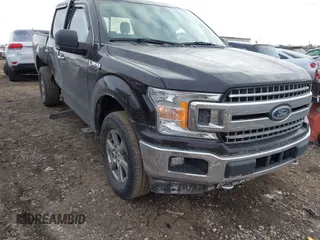 2020 Ford F-150 XL with VIN 1FTEW1EPXLFB45077, listed as a IAAI auction lot 41439956 with 47,523 mi miles and . Bid and sale history available at carsss.com. Image 1.