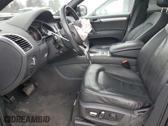 2013 Audi Q7 Prestige with VIN WA1WMAFE3DD015379, listed as a Copart auction lot 77213144 with 111,033 mi miles and Salvage title. Bid and sale history available at DreamBid. Image 7.