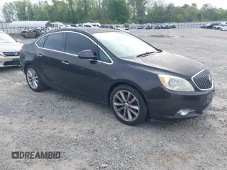 2014 Buick Verano Leather Group with VIN 1G4PS5SK5E4156969, listed as a IAAI auction lot 41956353 with 125,000 mi miles. Bid and sale history available at carsss.com. Image 1.