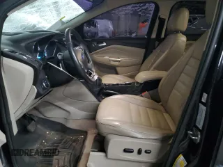 2015 Ford Escape Titanium with VIN 1FMCU0J91FUA41653, listed as a Copart auction lot 88871205 with 128,971 mi miles and Salvage Title. Bid and sale history available at DreamBid. Image 7.