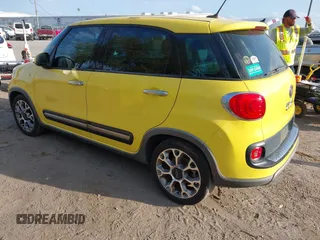 2014 FIAT 500L Trekking with VIN ZFBCFADH9EZ023686, listed as a IAAI auction lot 41714657 with 57,290 mi miles and . Bid and sale history available at DreamBid. Image 3.