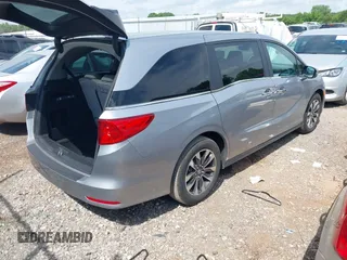 2024 Honda Odyssey EX-L z VIN 5FNRL6H66RB044786, wystawiony jako IAAI lot #42484466 z przebiegiem 40 016 mil mil oraz . Historia ofert i sprzedaży dostępna na DreamBid. Obrazek 4.