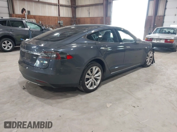 2016 Tesla Model S 90D with VIN 5YJSA1E22GF124109, listed as a IAAI auction lot 42487466 with 83,593 mi miles and . Bid and sale history available at DreamBid. Image 4.