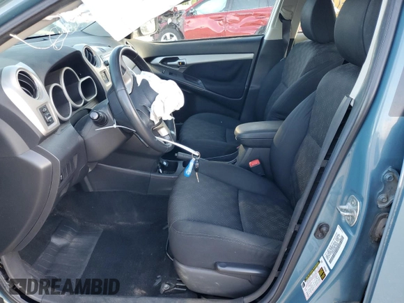 2009 Pontiac Vibe with VIN 5Y2SM67099Z444332, listed as a Copart auction lot 72254534 with 134,693 mi miles and Salvage Title. Bid and sale history available at carsss.com. Image 7.
