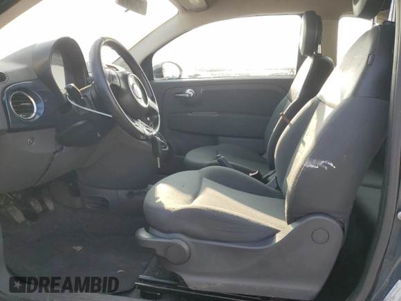 2013 FIAT 500 Pop with VIN 3C3CFFAR6DT584753, listed as a Copart auction lot 59930995 with 123,347 mi miles and Clean title. Bid and sale history available at DreamBid. Image 7.