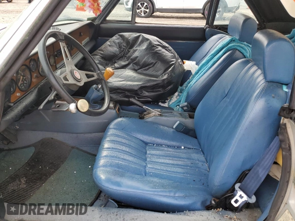 1980 FIAT 124 Spider z VIN 124CS000167543, wystawiony jako Copart lot #53031904 z przebiegiem 60 115 mil mil oraz Nie do naprawy • Non repairable. Historia ofert i sprzedaży dostępna na DreamBid. Obrazek 7.