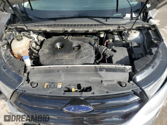 2017 Ford Edge SE with VIN 2FMPK4G92HBC42749, listed as a Copart auction lot 55759745 with 90,749 mi miles and Salvage title. Bid and sale history available at DreamBid. Image 12.
