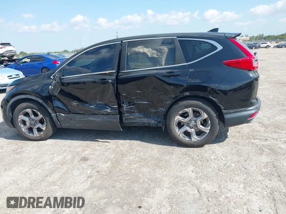 2017 Honda CR-V EX-L with VIN 7FARW1H80HE004721, listed as a IAAI auction lot 42063324 with 33,226 mi miles. Bid and sale history available at carsss.com. Image 14.
