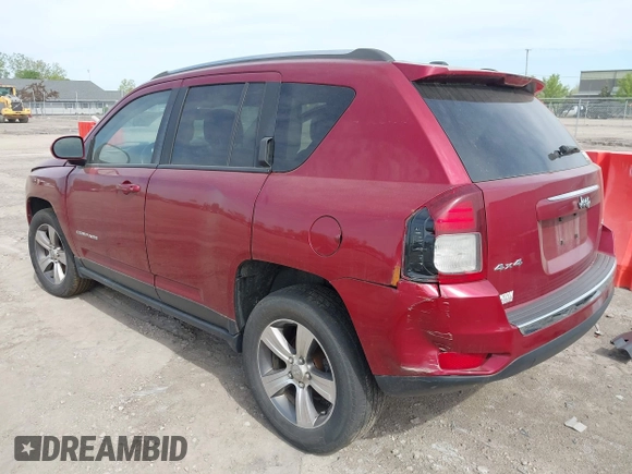 2017 Jeep Compass High Altitude with VIN 1C4NJDEB1HD154760, listed as a IAAI auction lot 42247771 with 201,429 mi miles and . Bid and sale history available at DreamBid. Image 3.