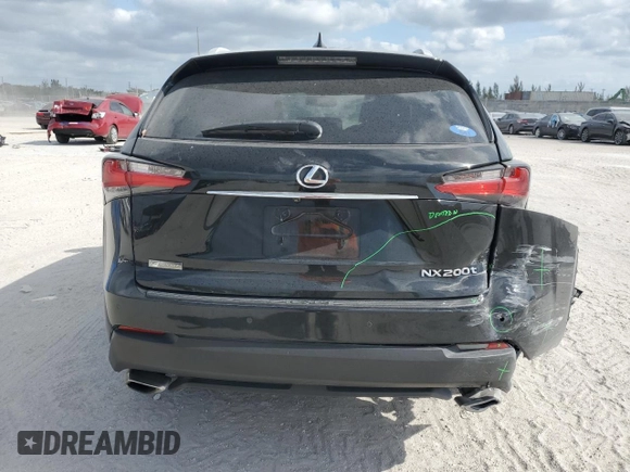 2015 Lexus NX 200t with VIN JTJYARBZ3F2000441, listed as a Copart auction lot 53290365 with 81,653 mi miles and Non Repairable. Bid and sale history available at carsss.com. Image 6.