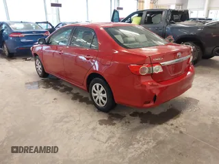 2011 Toyota Corolla L with VIN 2T1BU4EE7BC716220, listed as a IAAI auction lot 41901019 with 192,103 mi miles. Bid and sale history available at carsss.com. Image 3.