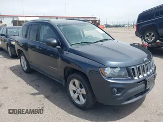 2015 Jeep Compass Sport with VIN 1C4NJDBB6FD152147, listed as a IAAI auction lot 42182589 with 137,385 mi miles and . Bid and sale history available at carsss.com. Image 1.