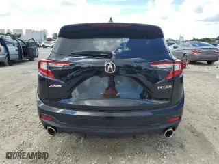 2023 Acura RDX w/A-Spec Package with VIN 5J8TC1H66PL001277, listed as a Copart auction lot 72824474 with 14,186 mi miles and Salvage Title. Bid and sale history available at carsss.com. Image 6.