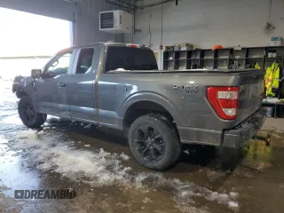 2022 Ford F-150 XL with VIN 1FTEX1EP2NFA76658, listed as a Copart auction lot 44104645 with 44,315 mi miles and Salvage title. Bid and sale history available at DreamBid. Image 2.