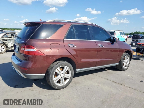 2013 Mercedes-Benz M with VIN 4JGDA5HB2DA166405, listed as a Copart auction lot 54326595 with 137,391 mi miles and Clean Title. Bid and sale history available at carsss.com. Image 3.
