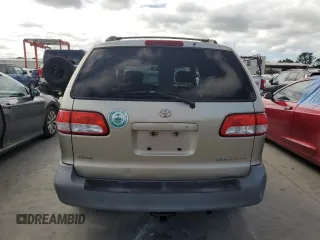 2002 Toyota Sienna CE with VIN 4T3ZF19C12U455513, listed as a Copart auction lot 74090554 with 0 mi miles and Salvage Title. Bid and sale history available at carsss.com. Image 6.