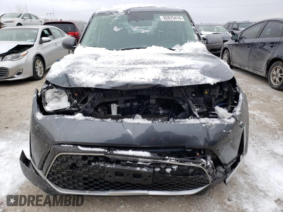 2023 Kia Soul LX with VIN KNDJ23AU3P7202964, listed as a Copart auction lot 82875414 with 9,661 mi miles and Non Repairable. Bid and sale history available at DreamBid. Image 5.