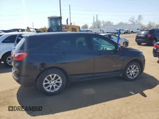 2018 Chevrolet Equinox LS with VIN 2GNAXHEV5J6202075, listed as a Copart auction lot 54198335 with 162,289 mi miles and Clean Title. Bid and sale history available at DreamBid. Image 3.