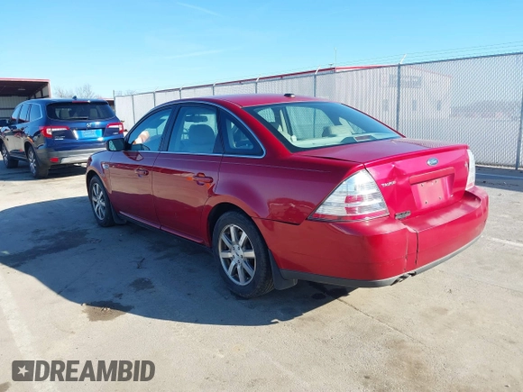 2009 Ford Taurus SEL with VIN 1FAHP24W19G102023, listed as a IAAI auction lot 41660780 with 227,026 mi miles. Bid and sale history available at carsss.com. Image 3.