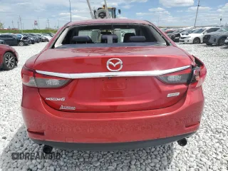 2014 Mazda 6 i Sport with VIN JM1GJ1U68E1157311, listed as a Copart auction lot 50371425 with 211,057 mi miles and Salvage Title. Bid and sale history available at DreamBid. Image 6.
