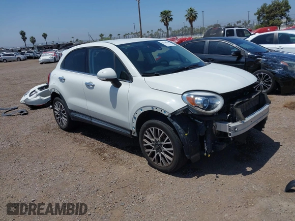2017 FIAT 500X Lounge with VIN ZFBCFYDB3HP570960, listed as a IAAI auction lot 42326968 with 107,945 mi miles and . Bid and sale history available at DreamBid. Image 1.