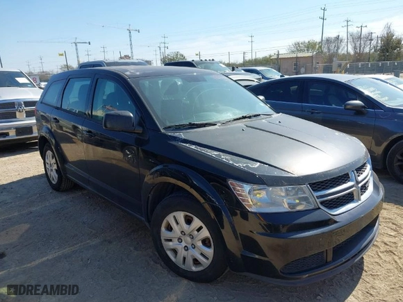 2014 Dodge Journey SE with VIN 3C4PDCAB5ET182776, listed as a IAAI auction lot 41703328 with 199,616 mi miles. Bid and sale history available at carsss.com. Image 1.