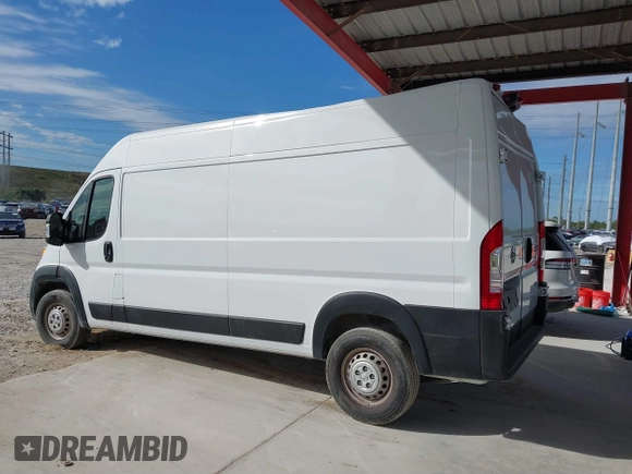 2024 Ram ProMaster Cargo Tradesman with VIN 3C6LRVDG8RE133415, listed as a IAAI auction lot 41345776 with 12,574 mi miles and . Bid and sale history available at DreamBid. Image 14.