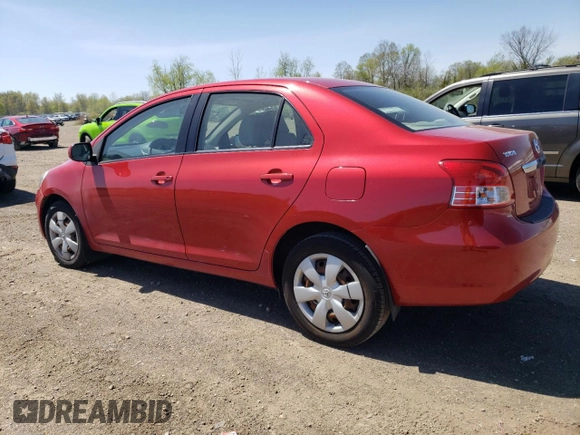 2008 Toyota Yaris with VIN JTDBT923381255744, listed as a Copart auction lot 54938105 with 80,932 mi miles and Clean Title. Bid and sale history available at carsss.com. Image 2.