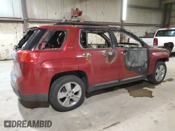 2015 GMC Terrain SLE with VIN 2GKALREK6F6349291, listed as a Copart auction lot 51473095 with 0 mi miles and Salvage Title. Bid and sale history available at carsss.com. Image 3.