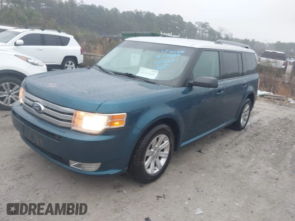 2011 Ford Flex SE with VIN 2FMGK5BC6BBD10583, listed as a IAAI auction lot 41715689 with 168,575 mi miles. Bid and sale history available at carsss.com. Image 2.