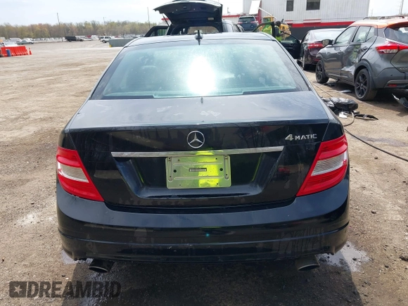2009 Mercedes-Benz C-Class 3.0L Sport with VIN WDDGF81X99R070764, listed as a IAAI auction lot 41971687 with 142,718 mi miles. Bid and sale history available at carsss.com. Image 16.