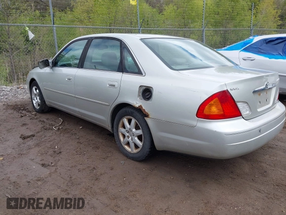 2000 Toyota Avalon XL with VIN 4T1BF28B8YU072752, listed as a IAAI auction lot 42202327 with Not Provided miles and . Bid and sale history available at DreamBid. Image 3.