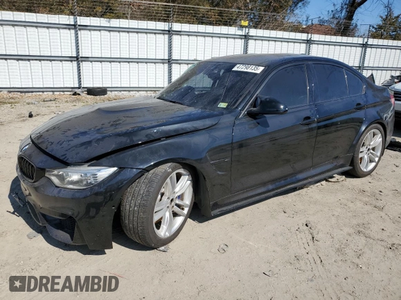 2016 BMW M3 with VIN WBS8M9C58G5D30271, listed as a Copart auction lot 47298135 with Not provided miles and Salvage title. Bid and sale history available at DreamBid. Image 1.