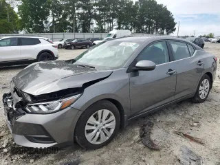 2021 Nissan Sentra S z VIN 3N1AB8BV8MY273336, wystawiony jako Copart lot #55900525 z przebiegiem 37 782 mil mil oraz Szkoda całkowita • Salvage title. Historia ofert i sprzedaży dostępna na DreamBid. Obrazek 1.