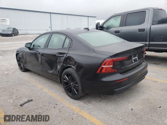 2024 Volvo S60 Plus Black Edition with VIN 7JRL12FH1RG282206, listed as a Copart auction lot 41451055 with 53,336 mi miles and Clean title. Bid and sale history available at DreamBid. Image 2.