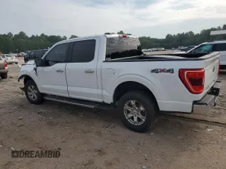 2021 Ford F-150 XL with VIN 1FTFW1E58MFB02149, listed as a Copart auction lot 60213045 with 117,142 mi miles and Salvage title. Bid and sale history available at DreamBid. Image 2.