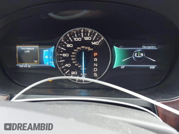 2014 Ford Edge Limited with VIN 2FMDK3KC8EBB37757, listed as a IAAI auction lot 41371566 with 108,104 mi miles. Bid and sale history available at carsss.com. Image 7.